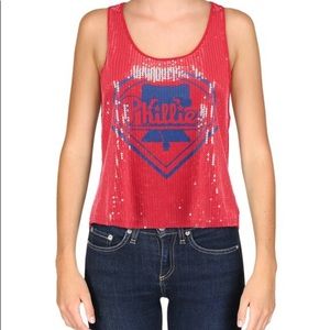 Philadelphia Phillies VS PINK Bling Racerback Tank